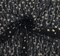 1 Yard Black Lace Fabric with Gold Foil Stars, 50/52" Width | Elegant Apparel & Decor Textile